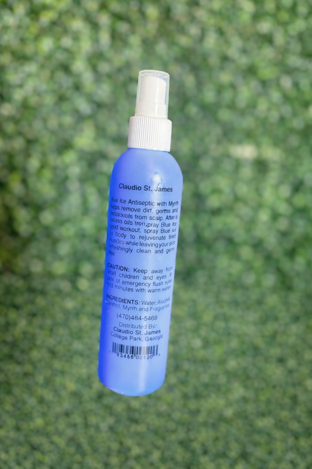 BLUE ICE MENTHOLATED (8OZ)